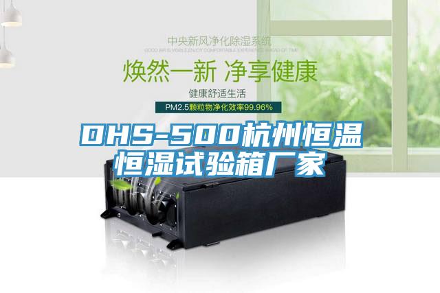 DHS-500杭州恒温恒湿试验箱厂家
