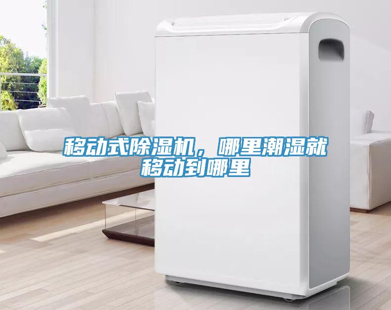 移动式除湿机，哪里潮湿就移动到哪里