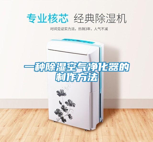 一种除湿空气净化器的制作方法