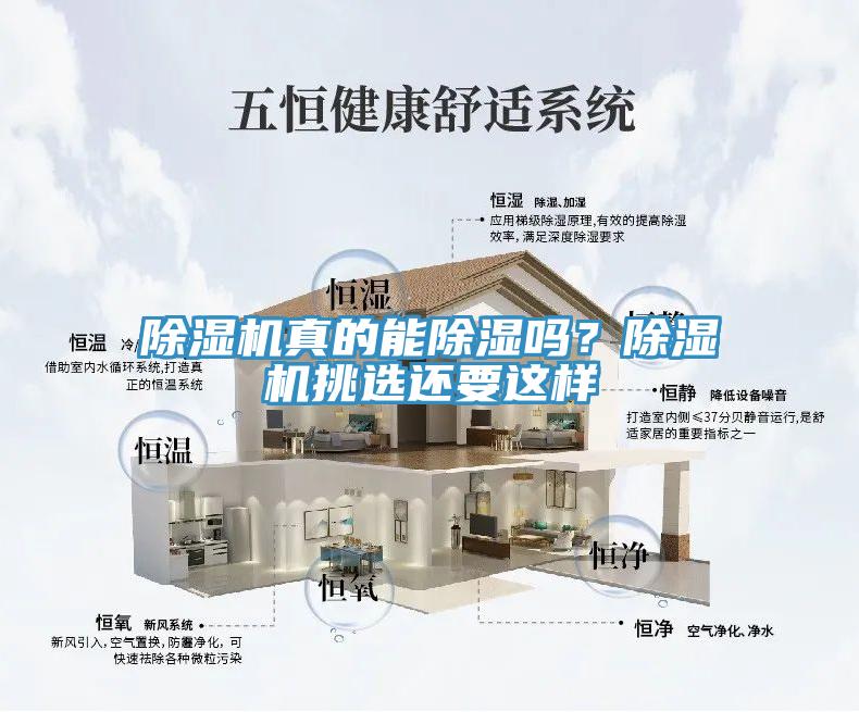 除湿机真的能除湿吗？除湿机挑选还要这样