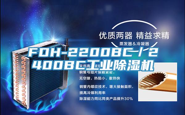 FDH-2200BC／2400BC工业除湿机