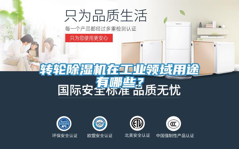 转轮除湿机在工业领域用途有哪些？