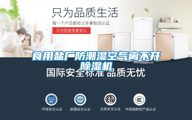 食用盐厂防潮湿空气离不开除湿机