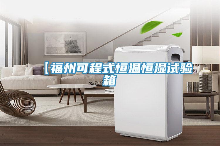 【福州可程式恒温恒湿试验箱