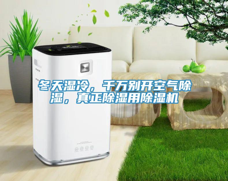冬天湿冷，千万别开空气除湿，真正除湿用除湿机