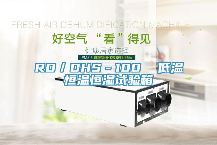 RD／DHS－100  低温恒温恒湿试验箱
