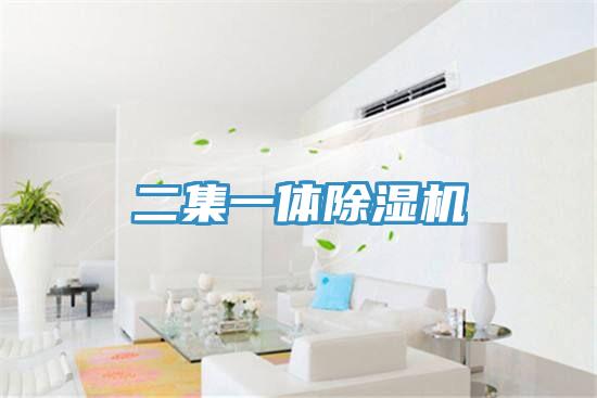 二集一体除湿机