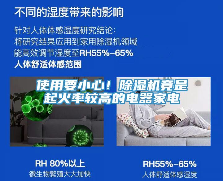 使用要小心！除湿机竟是起火率较高的电器家电