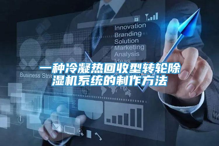 一种冷凝热回收型转轮除湿机系统的制作方法