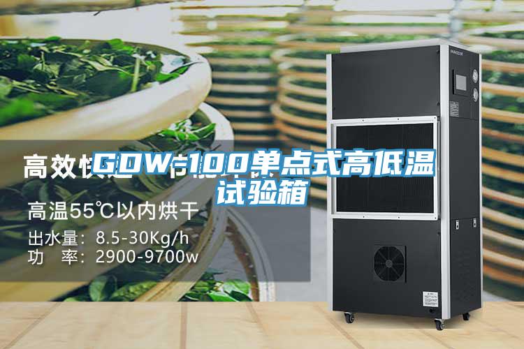 GDW-100单点式高低温试验箱