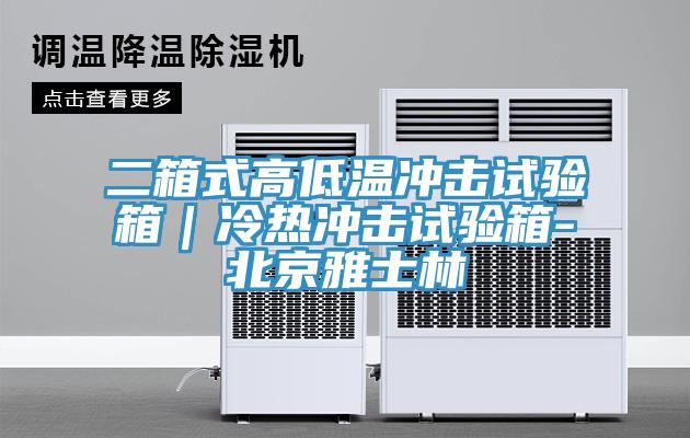 二箱式高低温冲击试验箱｜冷热冲击试验箱-北京雅士林