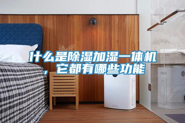 什么是除湿加湿一体机，它都有哪些功能