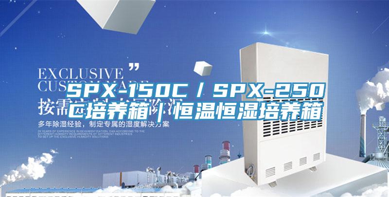 SPX-150C／SPX-250C培养箱｜恒温恒湿培养箱