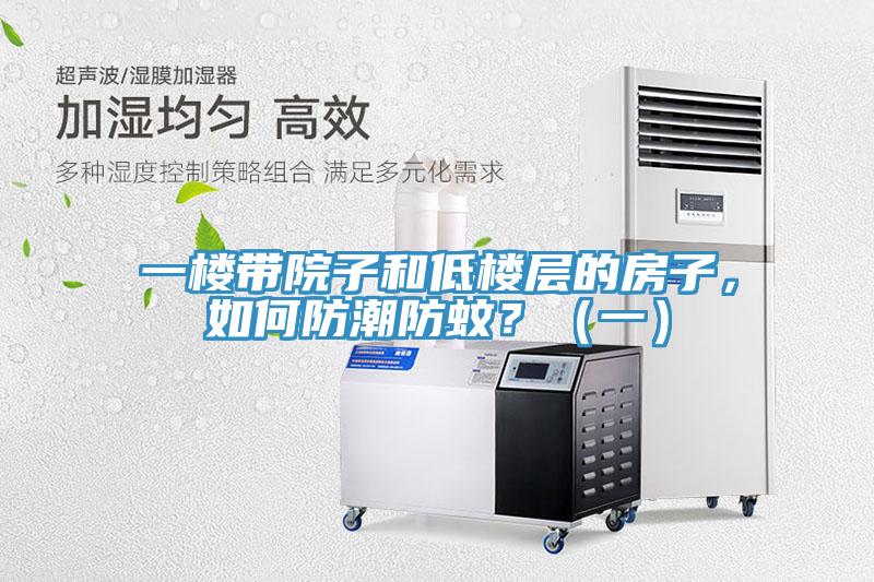 一楼带院子和低楼层的房子，如何防潮防蚊？（一）