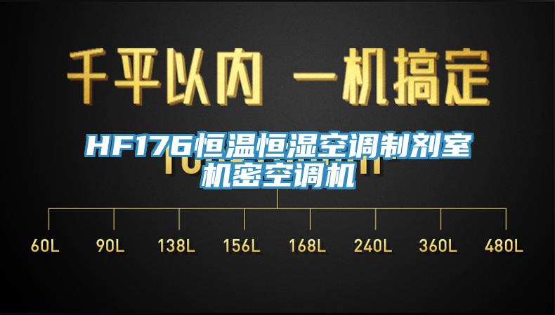 HF176恒温恒湿空调制剂室机密空调机