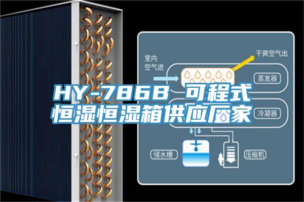 HY-786B 可程式恒湿恒湿箱供应厂家
