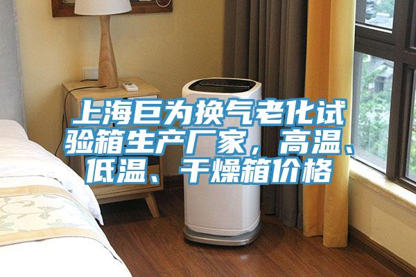 上海巨为换气老化试验箱生产厂家，高温、低温、干燥箱价格