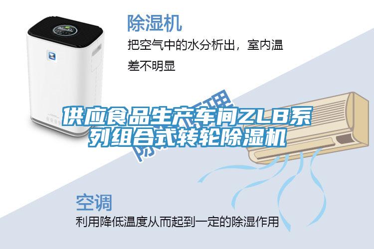供应食品生产车间ZLB系列组合式转轮除湿机