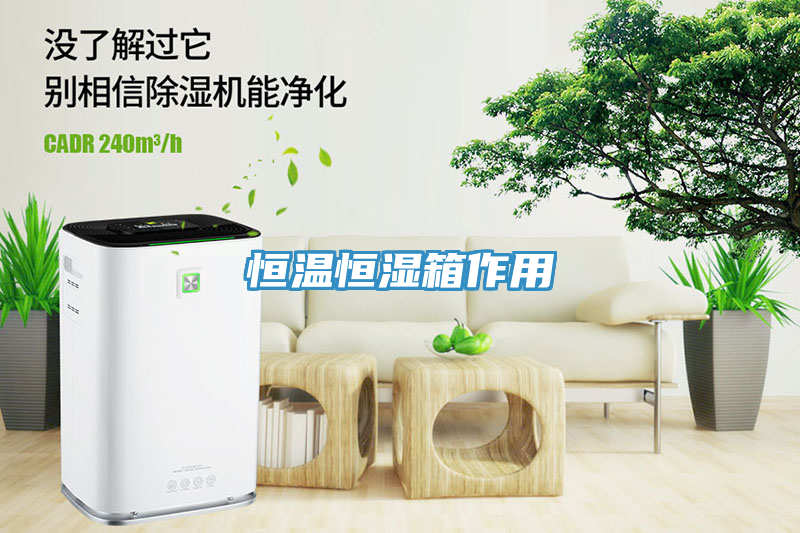 恒温恒湿箱作用