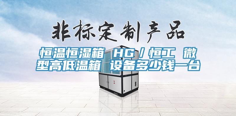 恒温恒湿箱 HG／恒工 微型高低温箱 设备多少钱一台