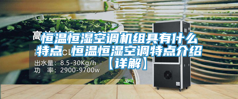 恒温恒湿空调机组具有什么特点 恒温恒湿空调特点介绍【详解】