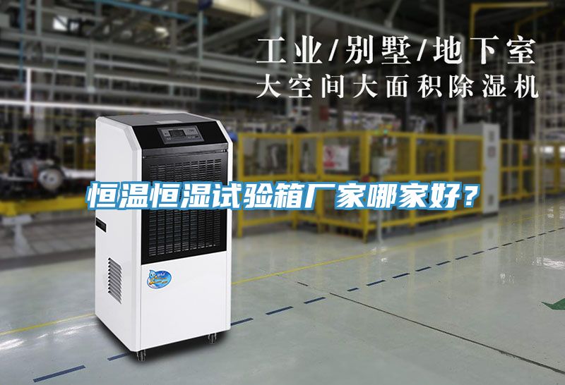 恒温恒湿试验箱厂家哪家好？