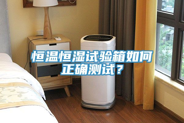 恒温恒湿试验箱如何正确测试？