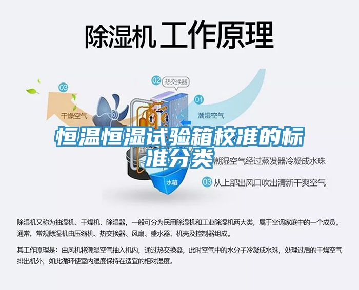 恒温恒湿试验箱校准的标准分类