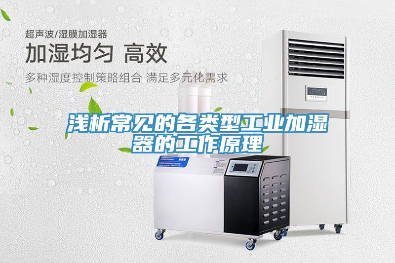 浅析常见的各类型工业加湿器的工作原理