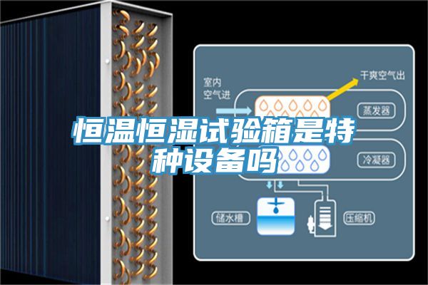 恒温恒湿试验箱是特种设备吗