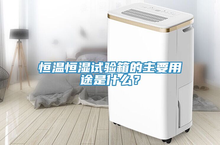 恒温恒湿试验箱的主要用途是什么？