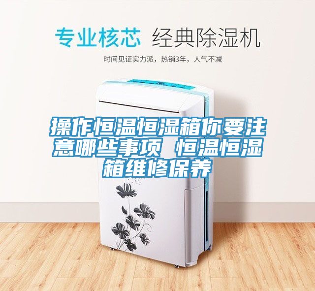 操作恒温恒湿箱你要注意哪些事项 恒温恒湿箱维修保养