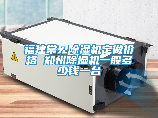 福建常见除湿机定做价格 郑州除湿机一般多少钱一台