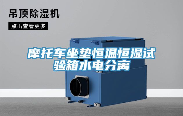 摩托车坐垫恒温恒湿试验箱水电分离