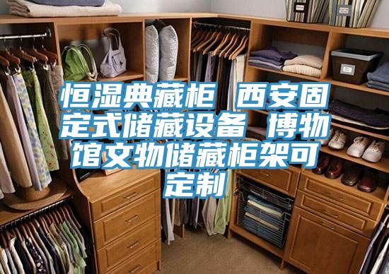 恒湿典藏柜 西安固定式储藏设备 博物馆文物储藏柜架可定制