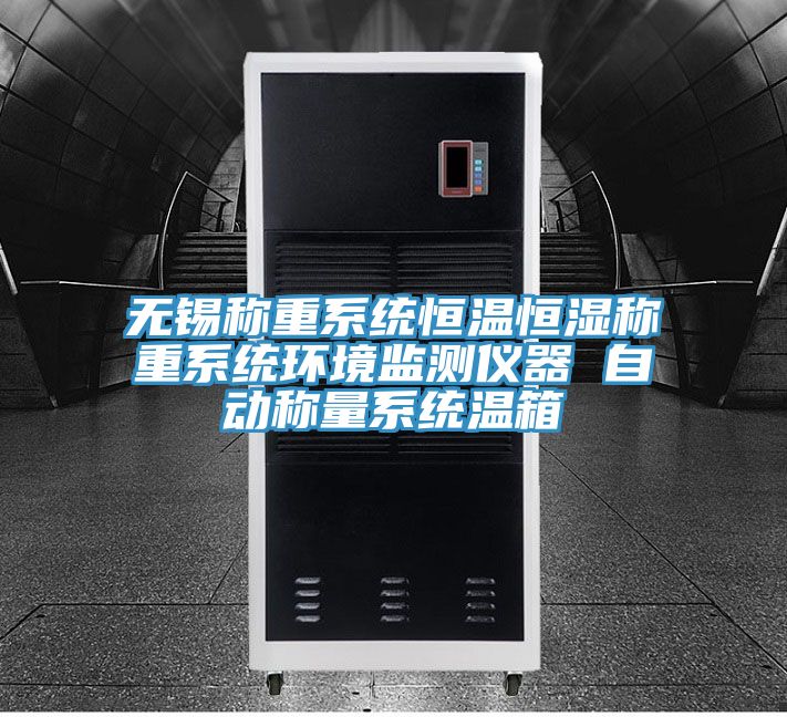 无锡称重系统恒温恒湿称重系统环境监测仪器 自动称量系统温箱