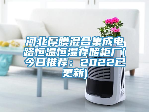 河北厚膜混合集成电路恒温恒湿存储柜厂(今日推荐：2022已更新)