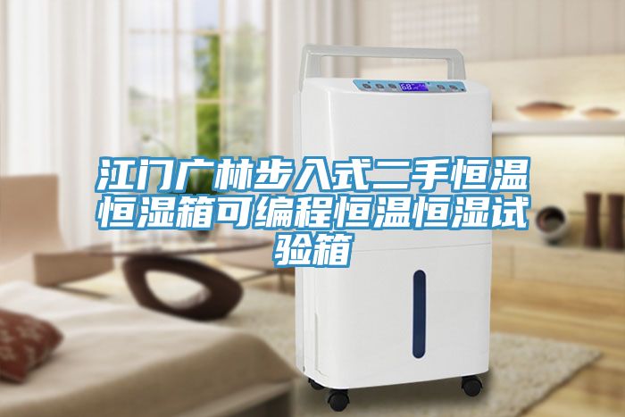 江门广林步入式二手恒温恒湿箱可编程恒温恒湿试验箱