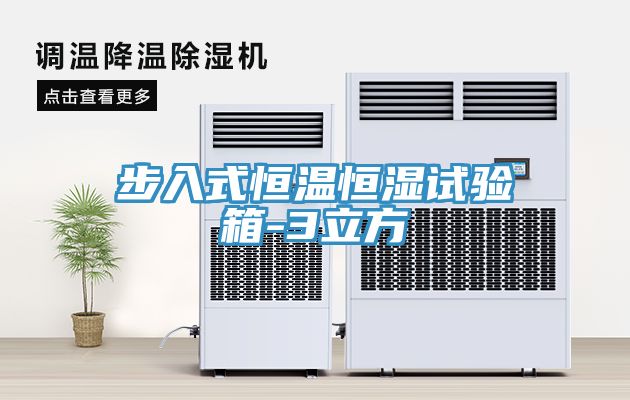 步入式恒温恒湿试验箱-3立方