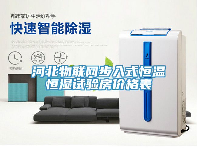 河北物联网步入式恒温恒湿试验房价格表