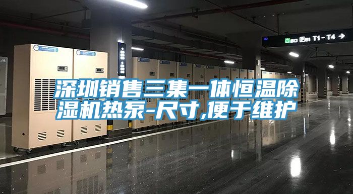 深圳销售三集一体恒温除湿机热泵-尺寸,便于维护