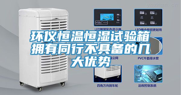环仪恒温恒湿试验箱拥有同行不具备的几大优势