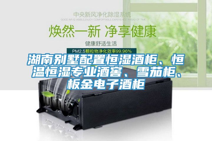 湖南别墅配置恒湿酒柜、恒温恒湿专业酒窖、雪茄柜、板金电子酒柜