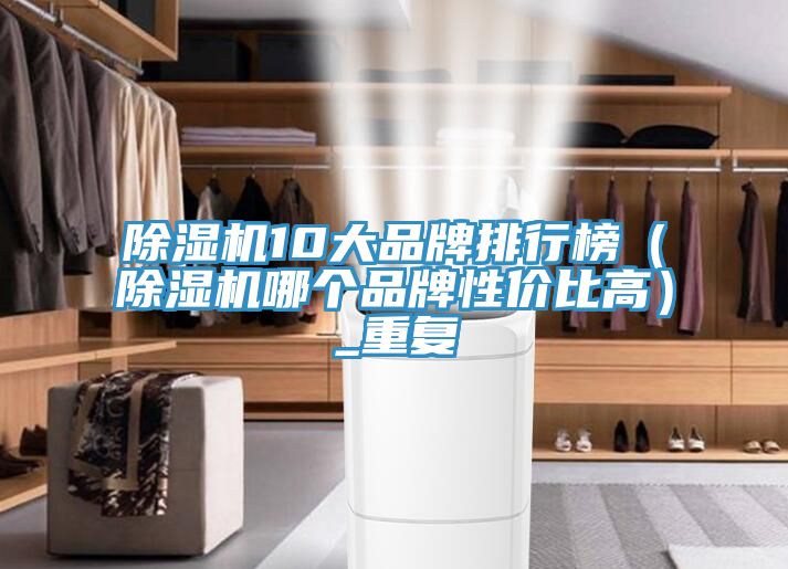 除湿机10大品牌排行榜（除湿机哪个品牌性价比高）_重复