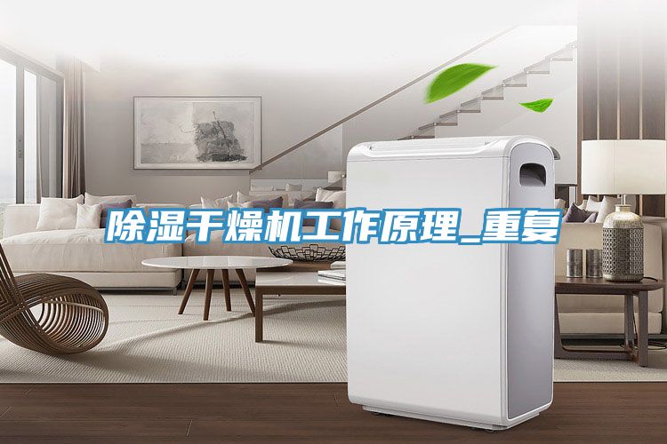 除湿干燥机工作原理_重复