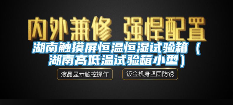 湖南触摸屏恒温恒湿试验箱（湖南高低温试验箱小型）