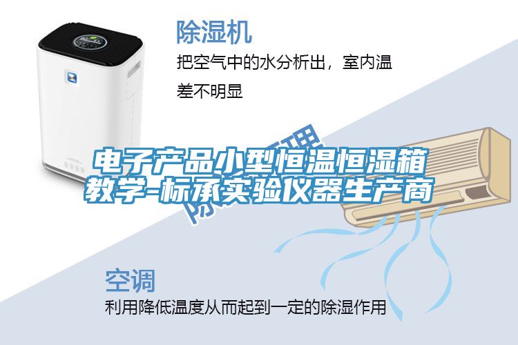 电子产品小型恒温恒湿箱教学-标承实验仪器生产商