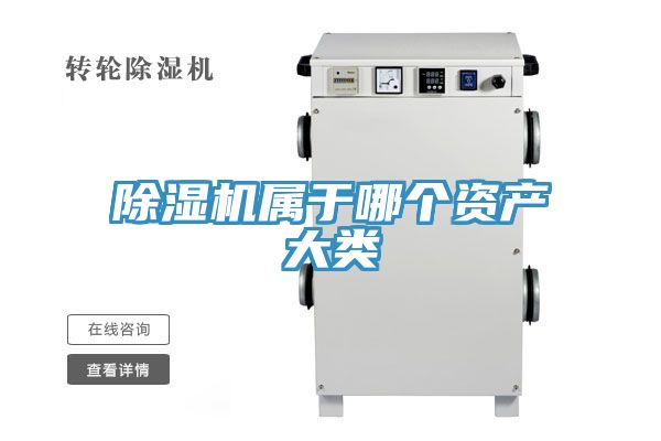 除湿机属于哪个资产大类