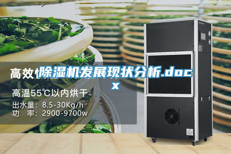 除湿机发展现状分析.docx