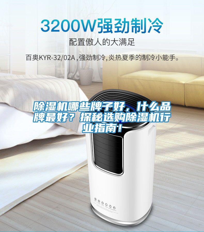 除湿机哪些牌子好，什么品牌最好？探秘选购除湿机行业指南！